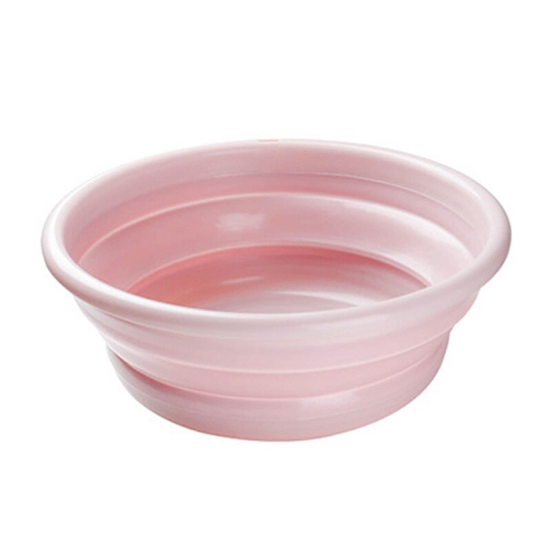 Collapsible Wash Basin Portable Folding Laundry Basket Foldable Storage Bucket