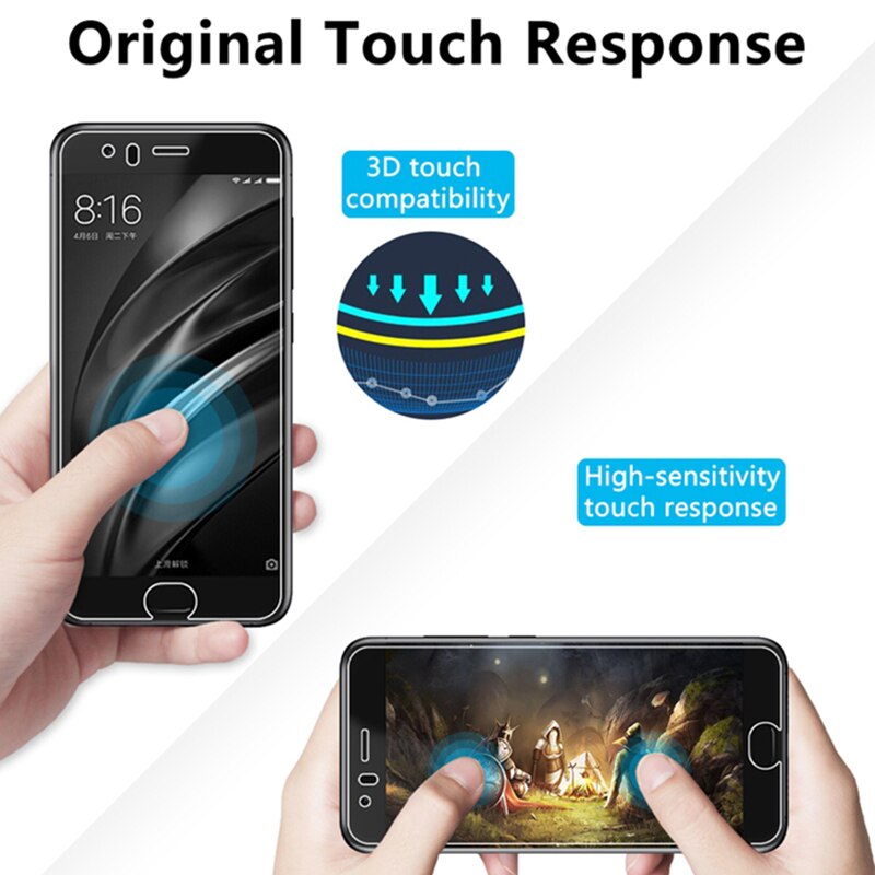 HD 9H Tempered Glass for Xiaomi Mi6 Mi5s Plus Screen Film Glass for Xiaomi Mi Note 2 Glass on Xiaomi Mi2 Mi3 Mi4i Mi4S Mi4C Mi5C