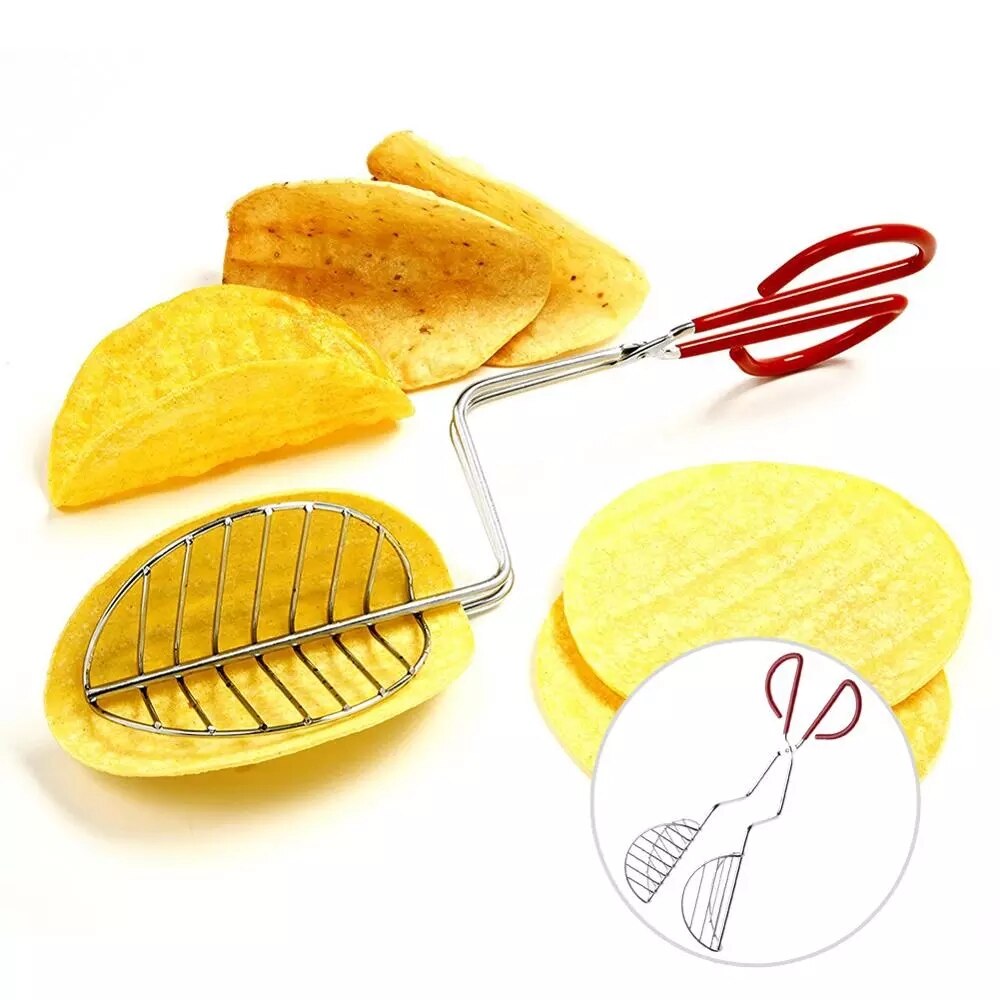Stainless steel clip skin shaping tool kitchen fryer tool