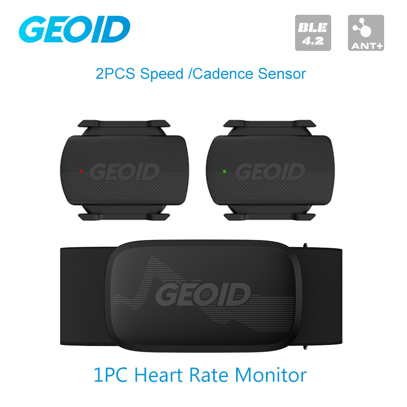 GEOID Bike Speed Cadence Sensor ANT+ Bluetooth GPS Cycling Computer Dual Sensor for Magene Road Bike MTB Bike Accessories: Brown