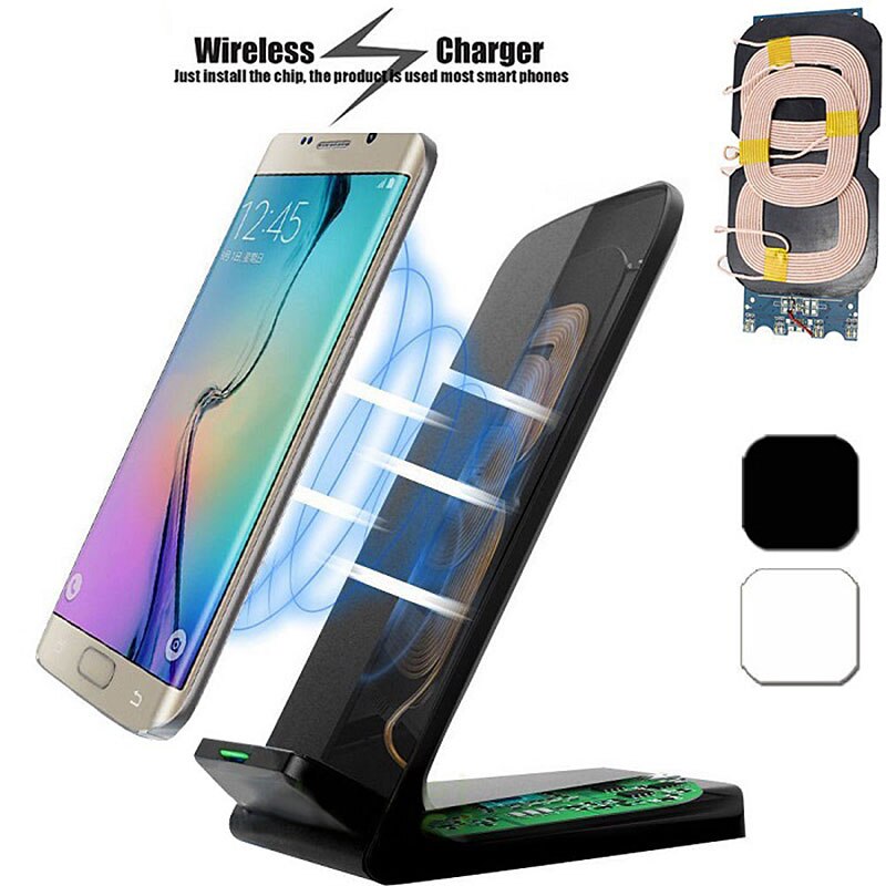 Qi chargeur sans fil pour iPhone XS Max XR X 8 support rapide support chargeur sans fil pour Samsung S9 S8 Note 8 Xiaomi mix 2s