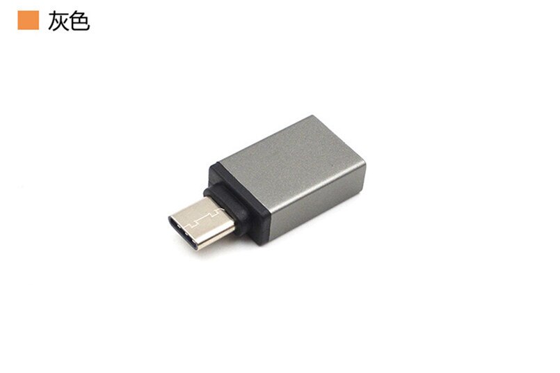 type-c til usb adapter omformer metall usb 3.0 hun til usb 3.1 type c hann synkroniseringsdatakonverter usb-c otg adapter 20 a 16