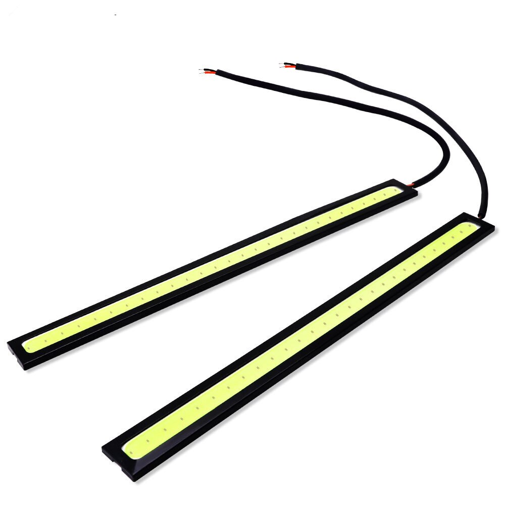 1PC 17cm Universal Daytime Running Light COB DRL LED Car Lamp External Lights Auto Waterproof Car Styling Led DRL Lamp