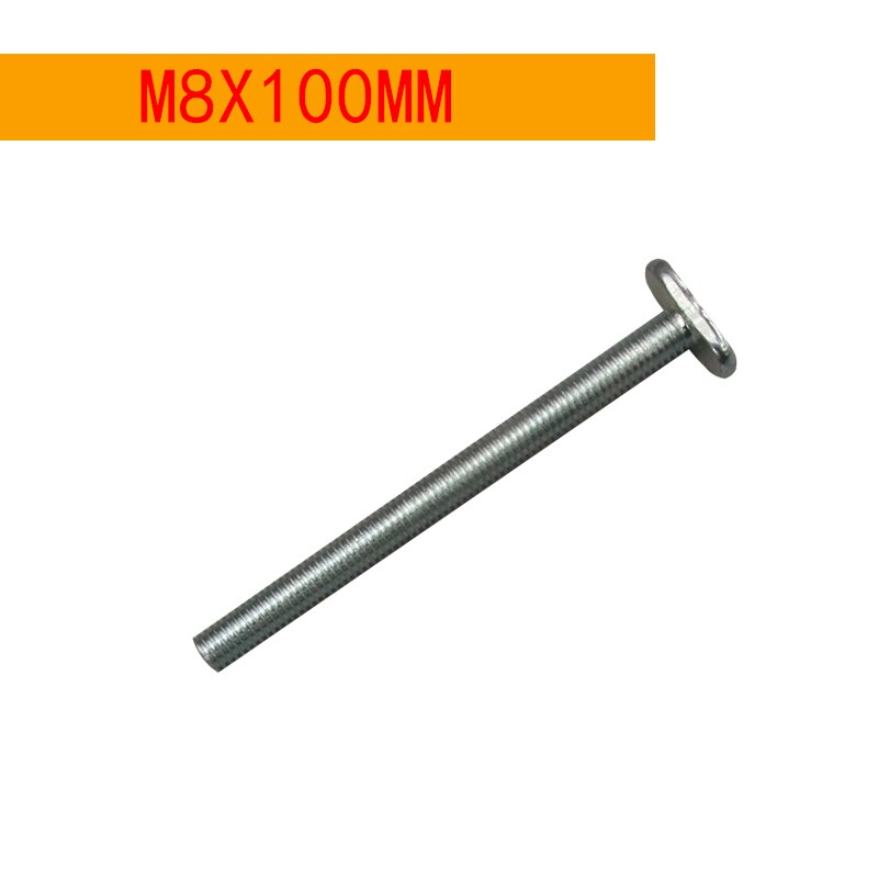 Woodworking T-slot Miter Track Aluminum Alloy Clamping Blocks Jig Miter Gauge Slot Clamping Blocks Platen Woodworking tool: M8X100mm