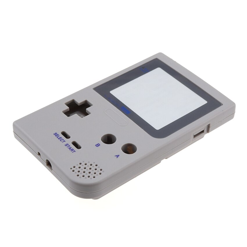 1PCS di Plastica Pieno di Caso Della Copertura Dell'alloggiamento per Gameboy Pocket Console di Gioco per GBP Borsette Caso W/Bottoni Kit pad in gomma A Vite Driver