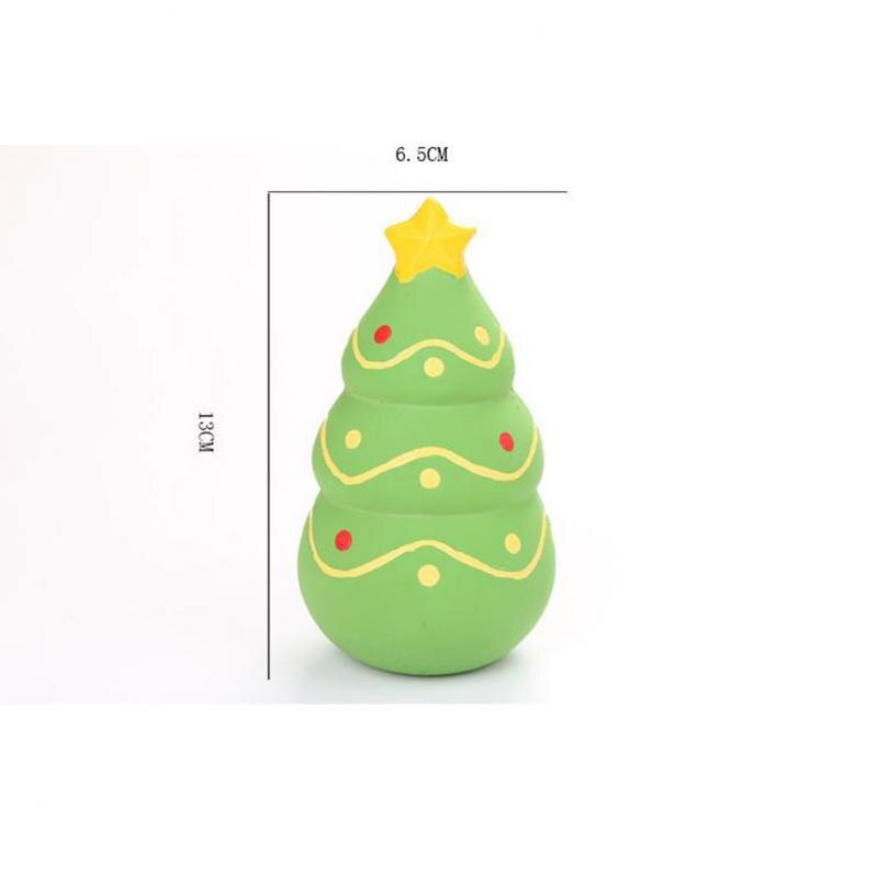 ! Série de noël chien à mâcher jouet père noël Elk intéressant molaire dent nettoyage Latex naturel maison fournitures pour animaux de compagnie