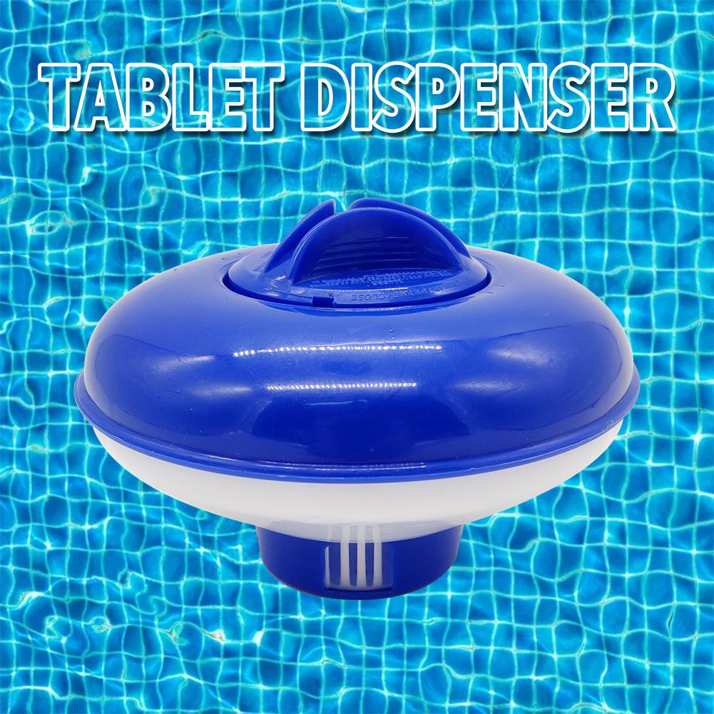 Swimming Pool Tablet Dispenser Adjustable Convenient Floating Holder For Tablets Up To 1.5 Inches Pool Tablet Dispenser