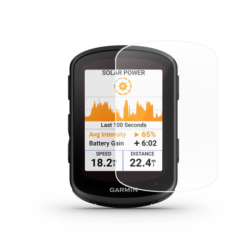 Funda Garmin Edge 540 840 con película de vidrio templado nueva funda de silicona y Protector de pantalla para ordenador GPS Garmin Edge 540 Edge 840