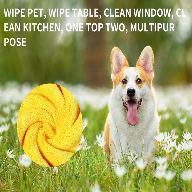 70x140cm Soft Fiber Dog Towel Microfiber Strong Absorbing Water Bath Pet Cat Puppy Dog Beach Towel Dry Hair Blanket Mattress