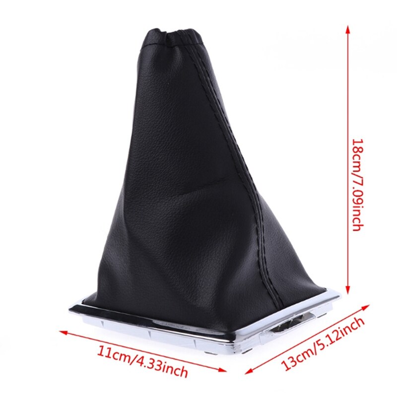 Car Gear Shift Stick Boot Dust Cover Replacement Gear Shift Boot for Ford Focus 2005