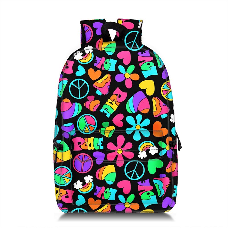 Mignon Afro filles imprimer sac à dos pour adolescentes marron filles étudiant sacs d&#39;école sacs à dos d&#39;ordinateur portable femmes sac à dos femme Bookbag: qyhjazz07cw