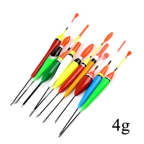 FTK Mixed Waggler Pole Fishing Floats Set of 10 Pcs Barguzinsky Fir Floats Sensitive Bodied 2/3/5g For Carp Sea Bream Roach: 002
