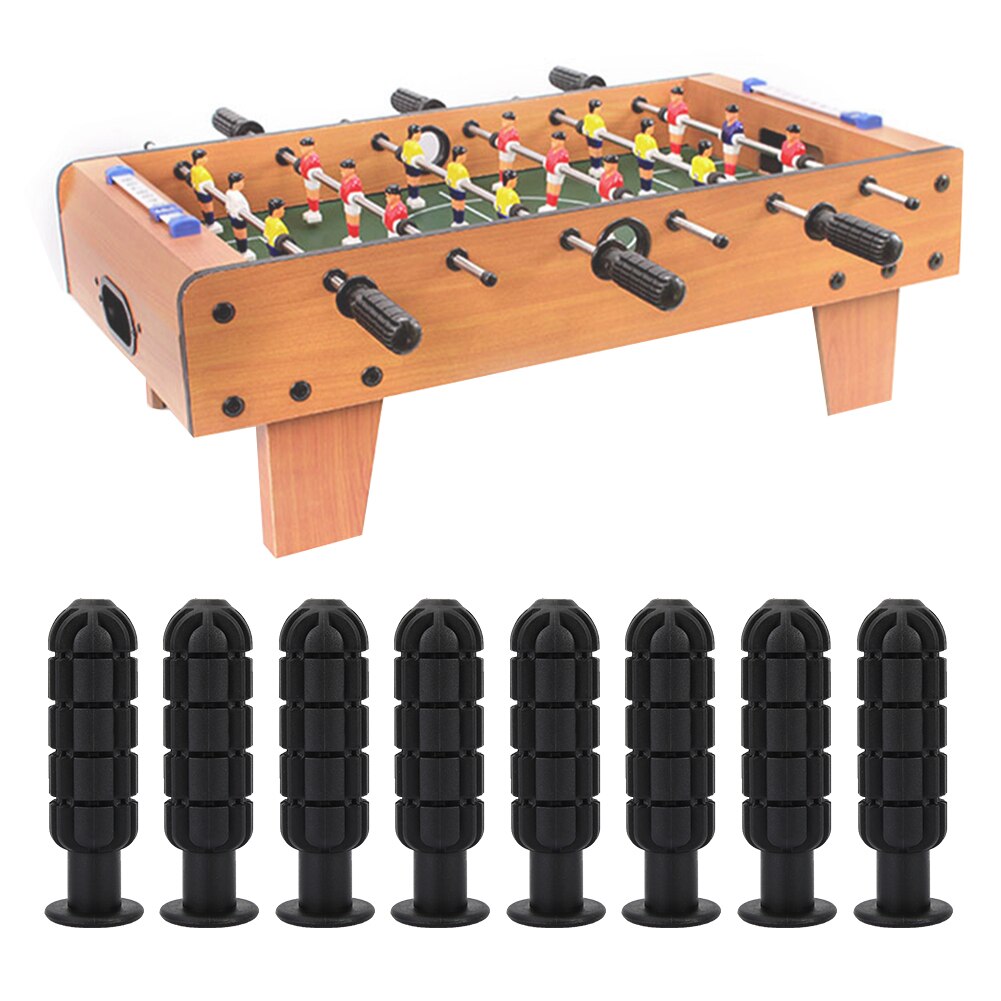8Pcs Tafel Voetbal Deel Vervangend Kids Kinderen Voetbal Plastic Handvat Grip Tafelblad Voetbal Game Accessoires Игрушки Для Детей