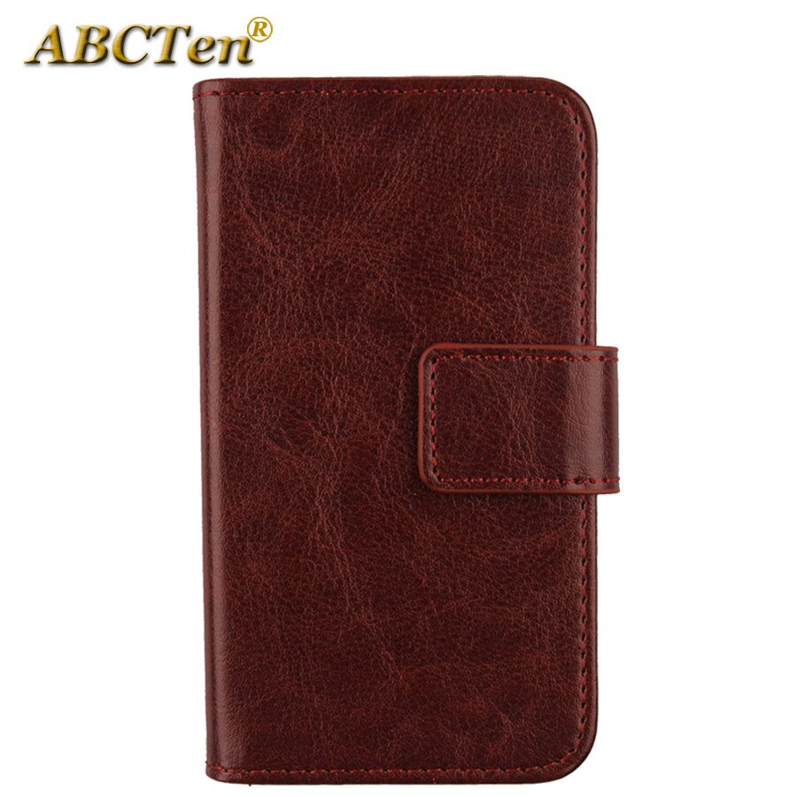 Voor mls  d6 4g hoesje 6 inch luxe flip lederen hoesje achterkant telefoonhoesje voor mls  d6 4g holster