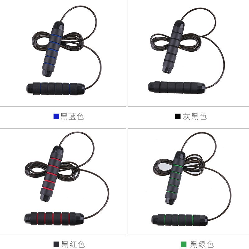 No tangles with ball bearings high-speed jump rope for crossfit exercises and fitness training equipment Jump rope for children: green 340g