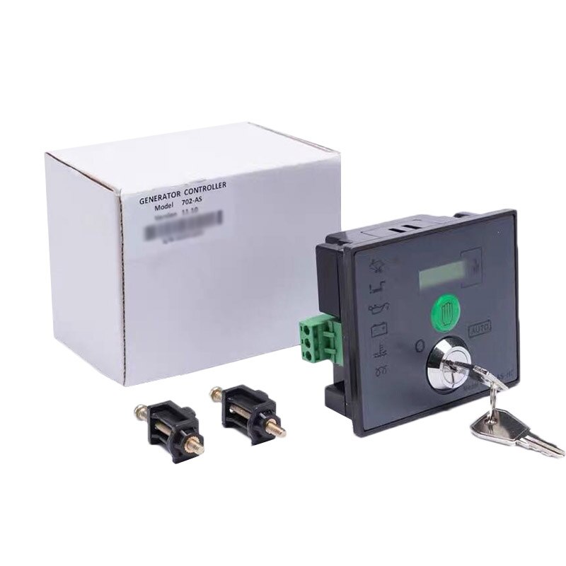 1PC Genset Controller Mini Control Panel Module DSE702AS Electric Start Module Control Key Panel