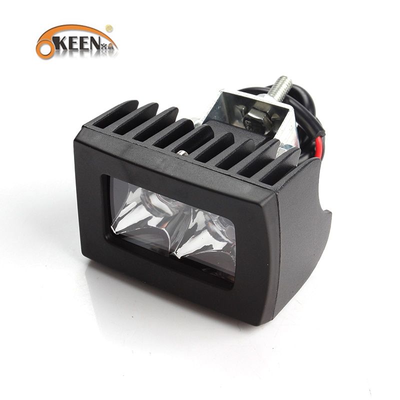 Okeen 10W Led Verlichting Bar Spot Flood Beam Voor Tractor Boot Offroad Jeep Suv Atv Boot Truck 4WD 4X4 Truck Suv Atv 12V 24V
