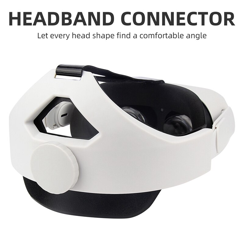 Adjustable Headband for Oculus Quest 2 VR Support to Improve Comfort Virtual Reality VR Accessories Replacement Headband