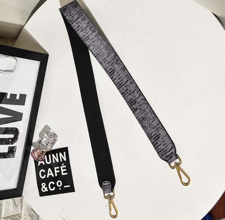 Aimiyoung tas riemen handtas leren riem crossbody schoudertas brede riem vervangende riem accessoire tas deel 100cm: 4 / Goudmetaal
