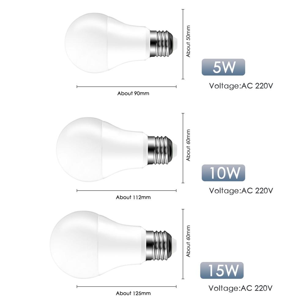 Led Rgb Lamp Rgbw Rgbww E27 5W 10W 15W Spot Light Remote Kleurrijke Party Bar AC220V 240V Home Decor Night Lamp