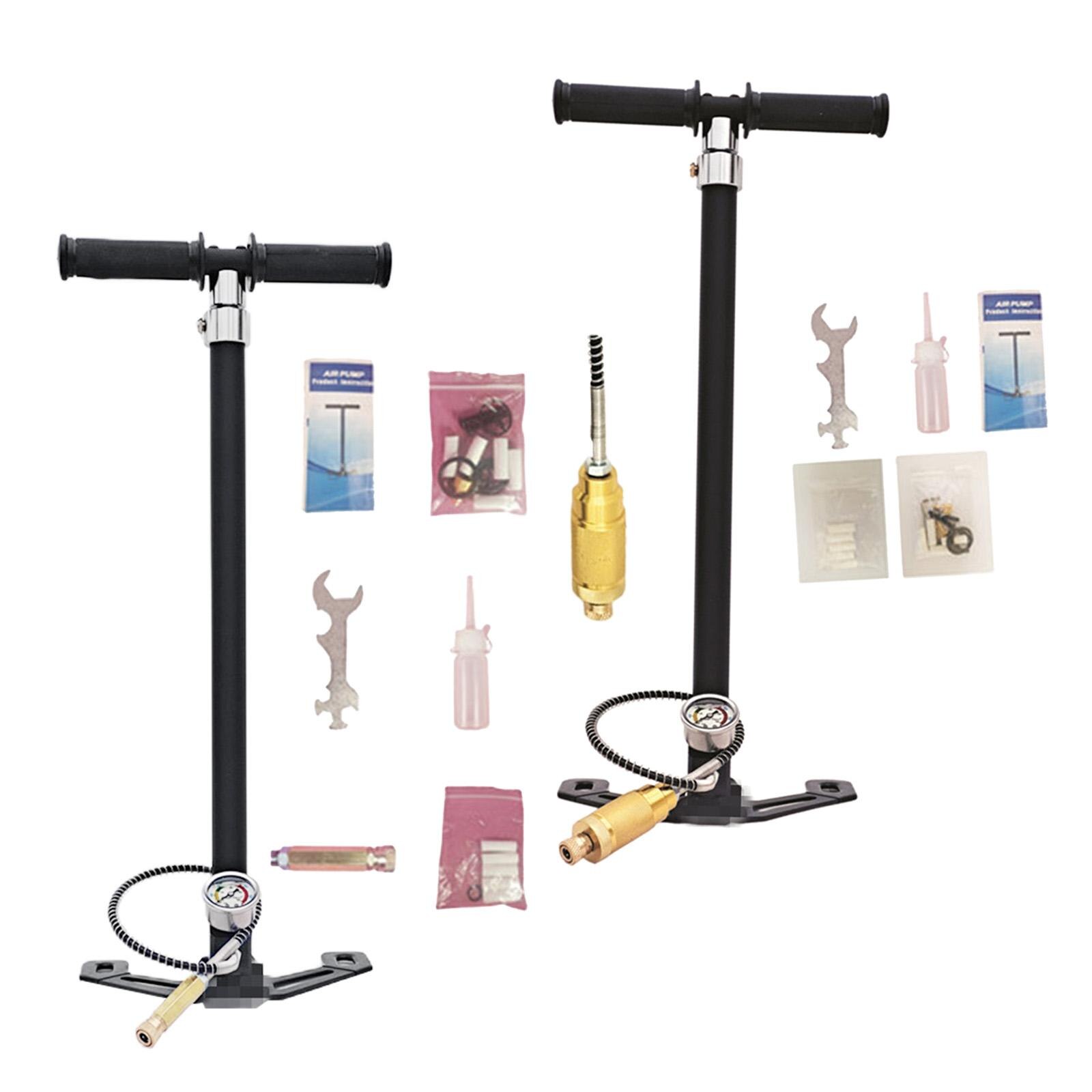 High Pressure Shock Pump Bike Pump Manometer Air Compressor Digital Gauge for Sport