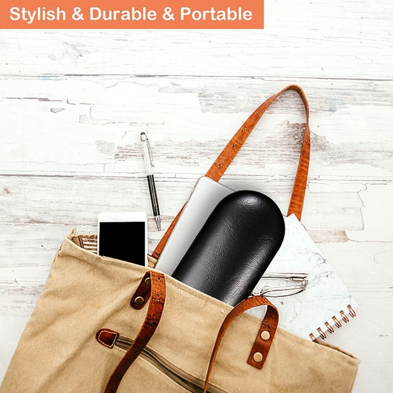 Dual- Glasses Case Double Eyeglasses Case For 2 Pair Eyeglasses Holder Portable Glasses Case Double Layer Glasses Case