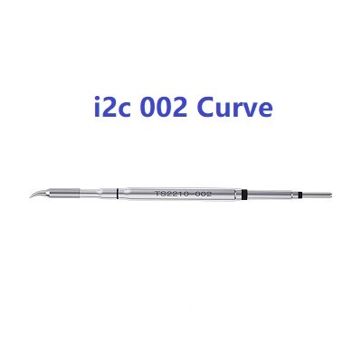 OEM MasterXu i2C C210 001 002 003 Series Soldering Iron Tips Curve Sharp Blade for JBC Original T210 Handle SUGON T36 Welding: C210001 K Head