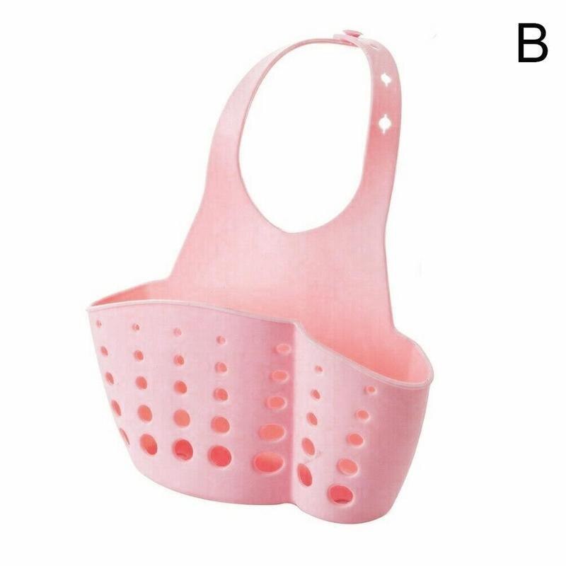 Gootsteen plank zeep spons afvoerrek badkamer houder keuken organizer keuken opbergruimte wasbak accessoires zuig keuken c  j5 j 6: Roze