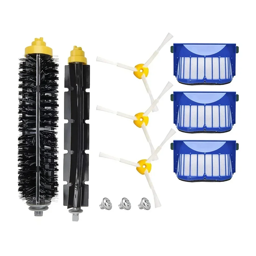 Borstelfilter vervangende reserveonderdelenset voor Roomba 600-serie stofzuigers veegmachine accessoires huishoudelijke schoonmaakmiddelen