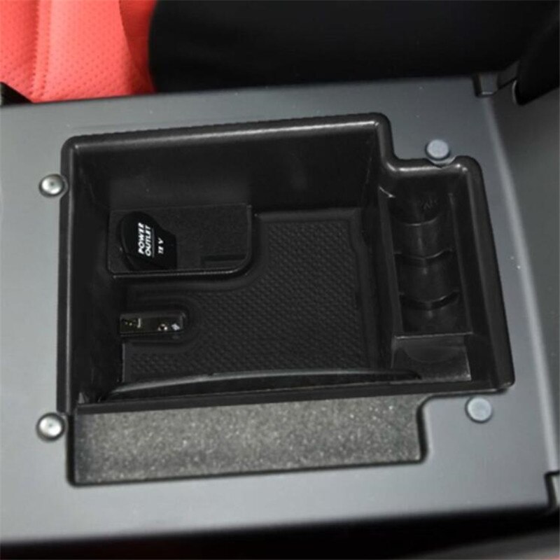 Automobile Armrest Storage Box For Porsche Macan Macan S Center Console Container Storage Organizer Accessories