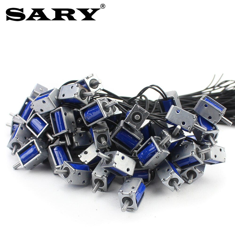 Ultra-small DC 5V1A Electric Control Lock Mini Electronic Lock Electric Bolt Lock Mini Electromagnet Coil