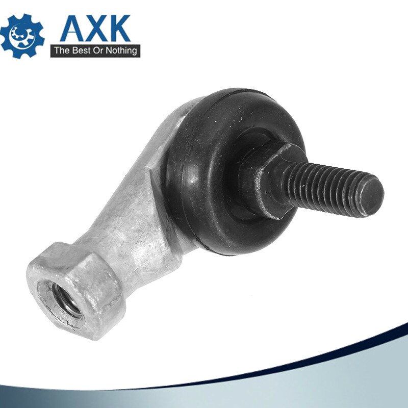 4x SQ6 M6 Bore 90 Degrees Connector Ball Joint Rod End Bearing 6mm Male Steel