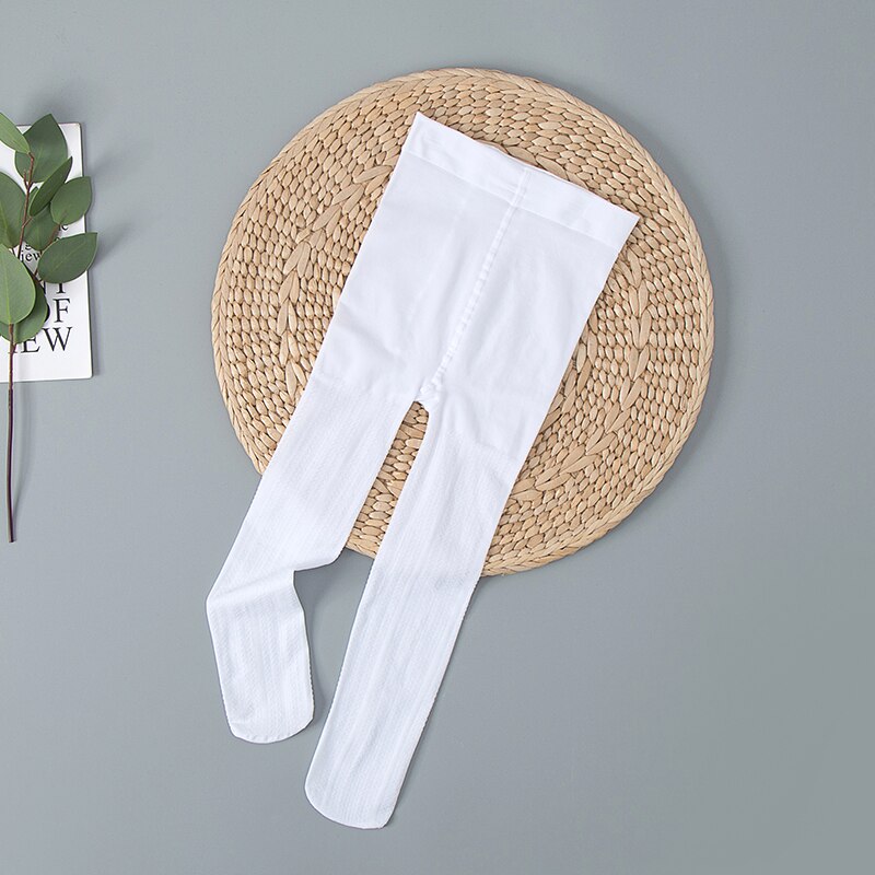 Girls' wave pattern velvet pantyhose summer thin white stockings leggings spring and autumn exercise special dance socks: S / Blue