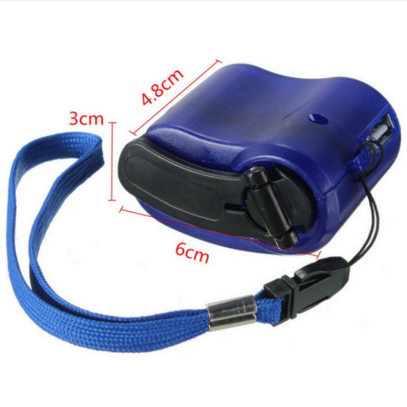 Universal Portable Emergency Hand Power Dynamo Hand Crank USB Charging Charger for All Brand Mobile Phones