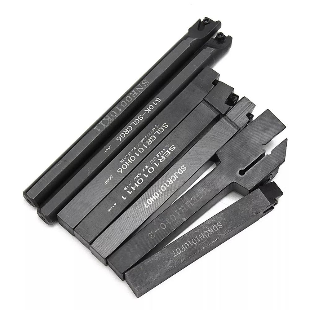 Carbide Hout Draaigereedschap Draaibank Gereedschap Hout Draaien Beitels Hout Draaien Accessoires Hollower Ruwer Detailer Afwerker 4 Stks Bar 2 Pc Verwisselbare Aluminium Allo Handvat Houtbewerking Tool