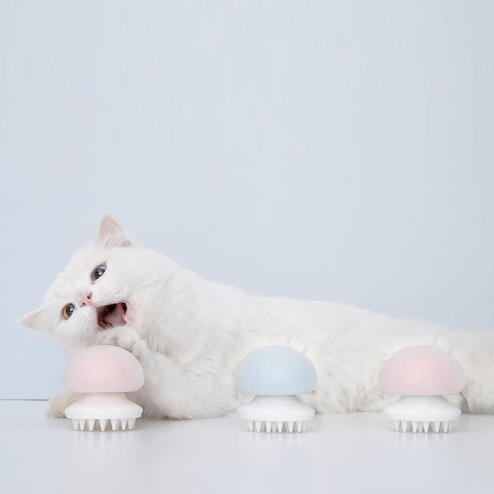 Jellyfish Pet Massager Comb Negative Ion Anti-Static For Cat Hair Clean Pet Grooming Massager Comb