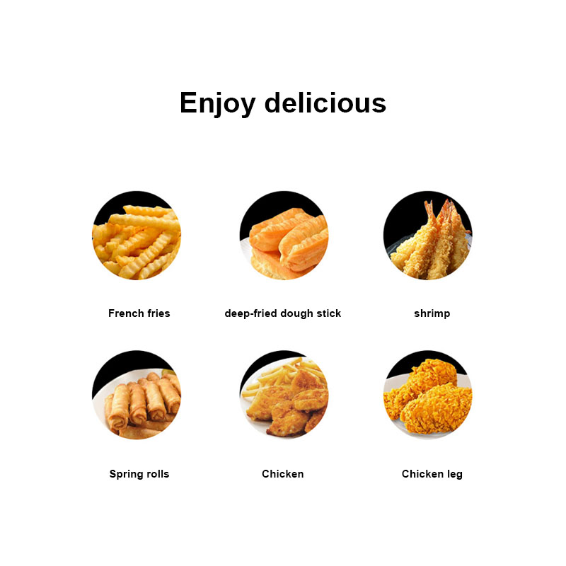 Rvs Elektrische Friteuse Multifunctionele Fat Friteuse Machine Grill Gebakken Vis Kip Vlees Aardappel Chips