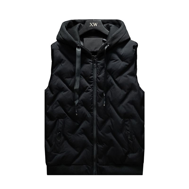 Gilet automne et hiver Hombre pour hommes, grande taille, avec de nombreuses poches, en coton, veste chaude, ample, collection