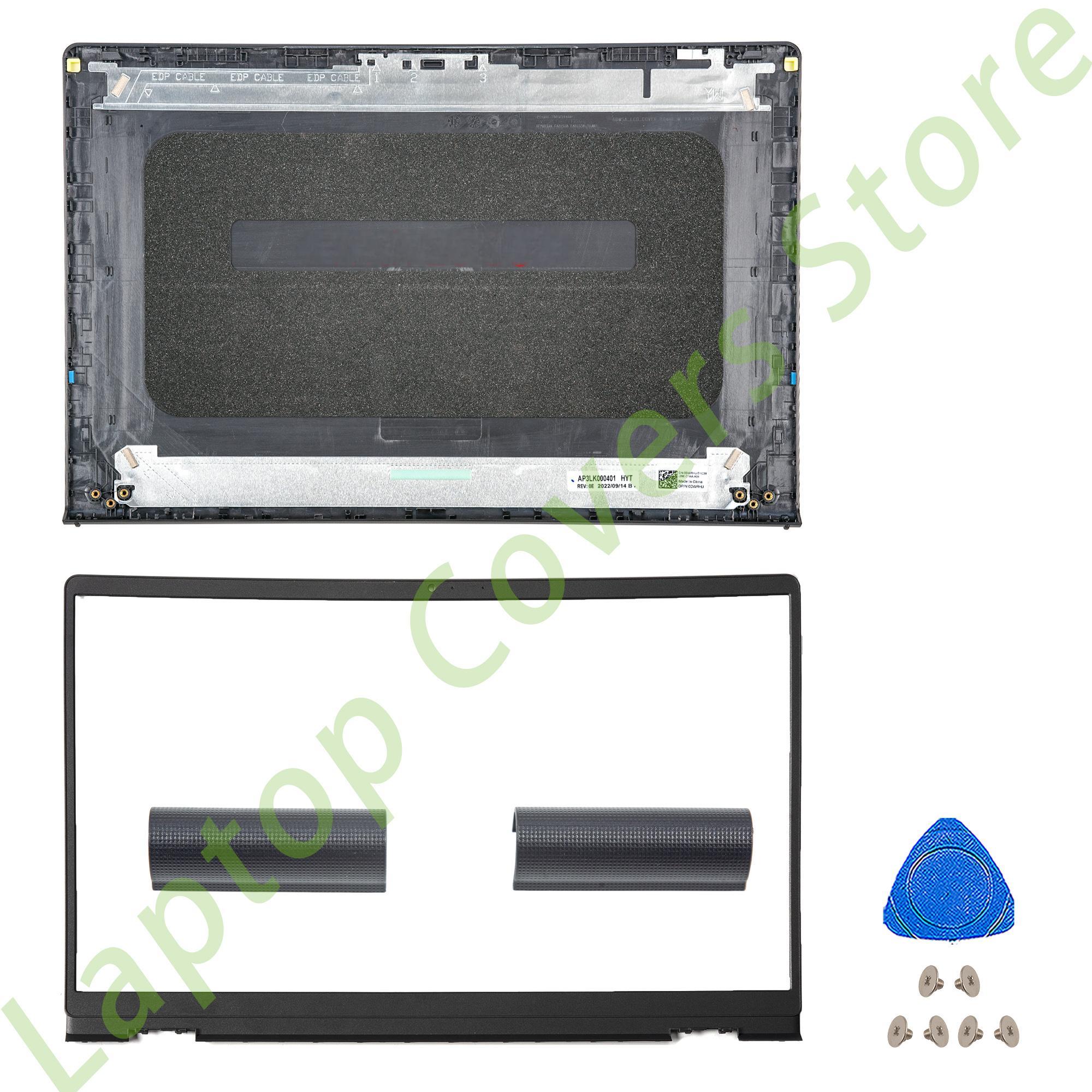 couvercle arrière/lunette/charnières LCD pour Vostro 15 3510 3511 3515 3520 3525 V3510 pièces en plastique repose-paume boîtier inférieur 15.6 pouces: Vert menthe
