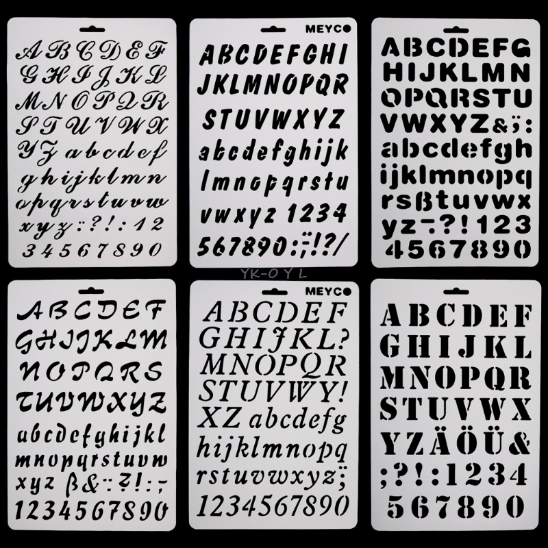 Alphabet lettre numéro Fondant Cutter moule gâteau Cookie décoration moule de cuisson