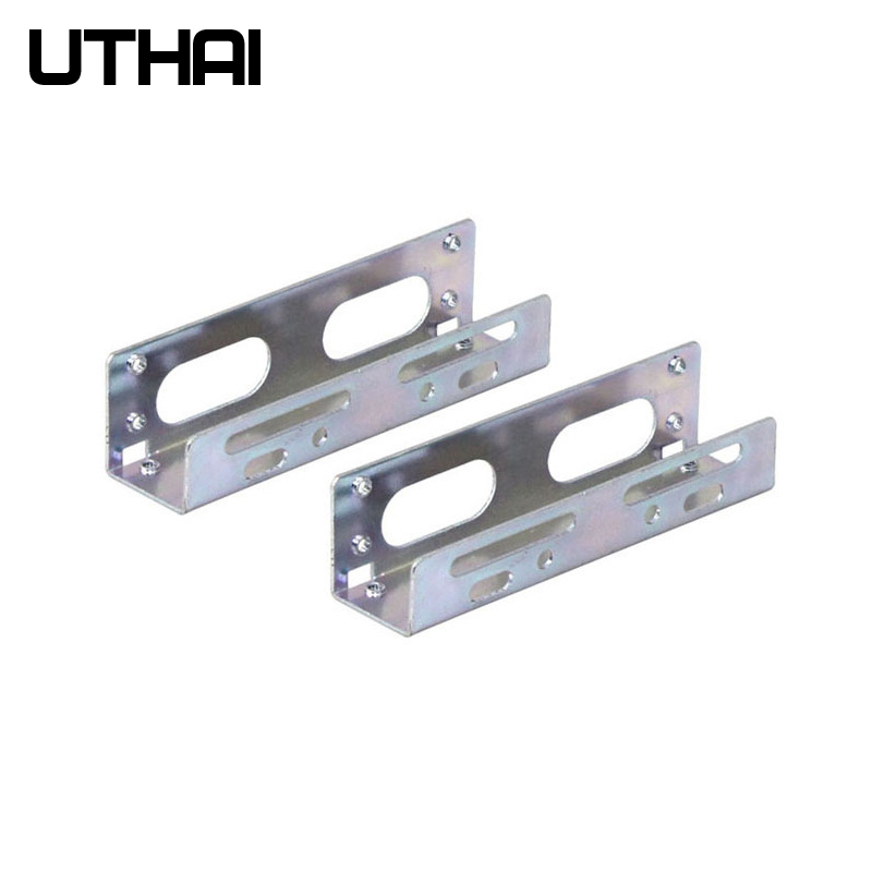 UTHAI G23 2.5 Inch 3.5 inch HDD bracket Floppy Adapter Hard Drive Caddy bay For SSD M.2 HDD Holder Galvanized