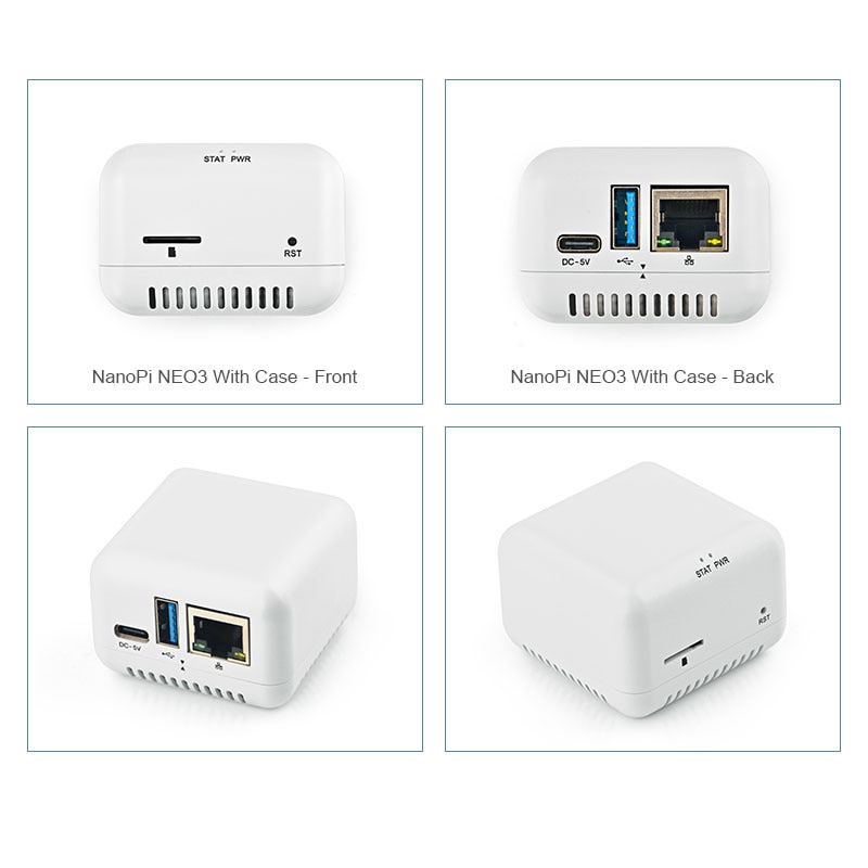 NanoPi NEO3, RK3328 Gigabit Ethernet Hafen 1GB 2GB speicher OpenWrt/LEDE