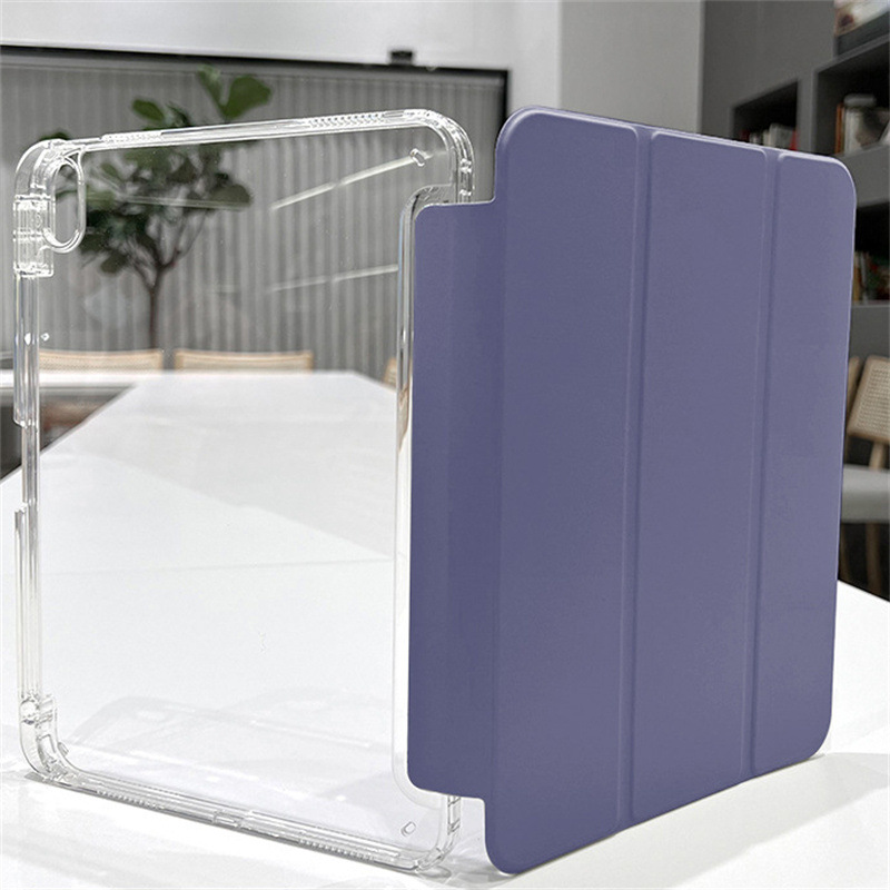 For Ipad 11th Generation With Pencil Holder Case For ipad 11 generation A16 A3355 A3356 Tablet Cases: WHITE