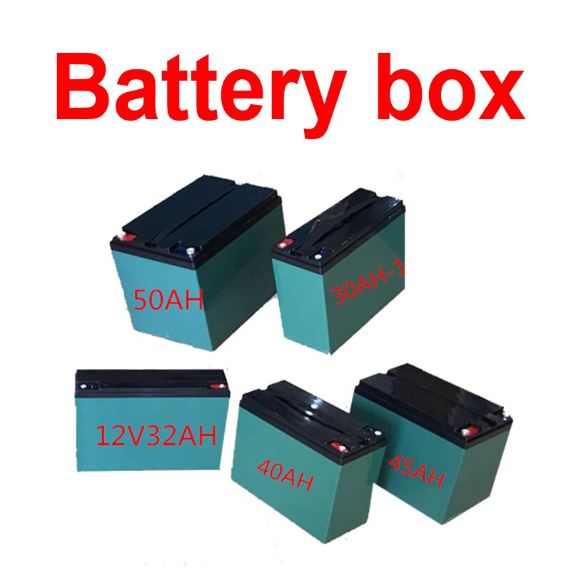 12v 50ah abs batterilåda batterilåda för 2 12v 60ah 30ah 25ah 40ah 20ah 24v 50ah lifepo 4 li ion lto blybatteri
