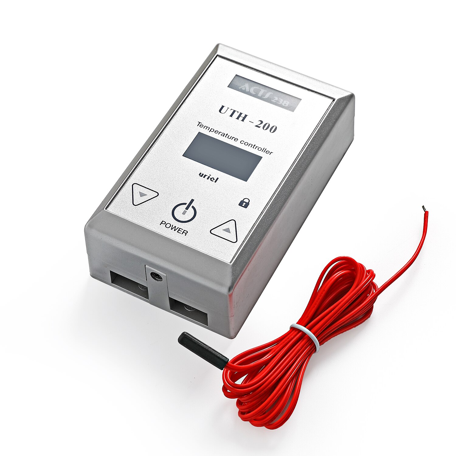 Intelligente Temperatuurregelaar Vloerverwarming Pad Temperatuurregelaar Elektrische Matras Temperatuur Regulerende Schakelaar: Silver