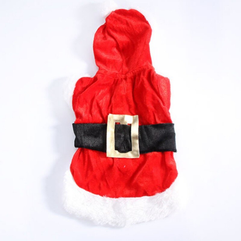Weihnachten Hund Kleidung Santa Hund Kostüm Winter Haustier Mäntel Kleid für Kleine Hunde Yorkies Chihuahua Kleidung Katze Kleidung