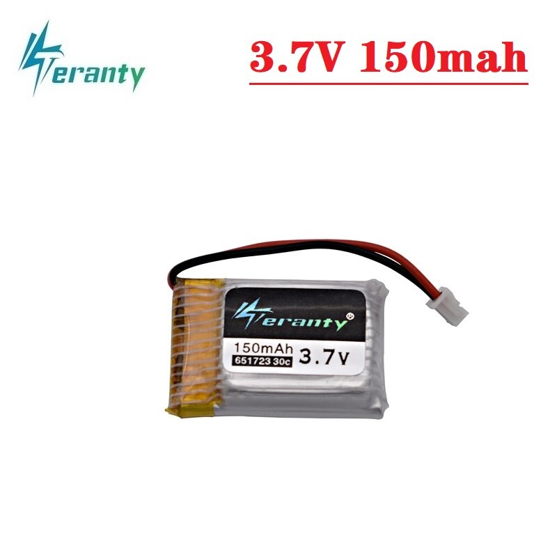 3.7V 150mah 651723 for H20 S8 M67 U839 RC Quadcopter helicopter spare