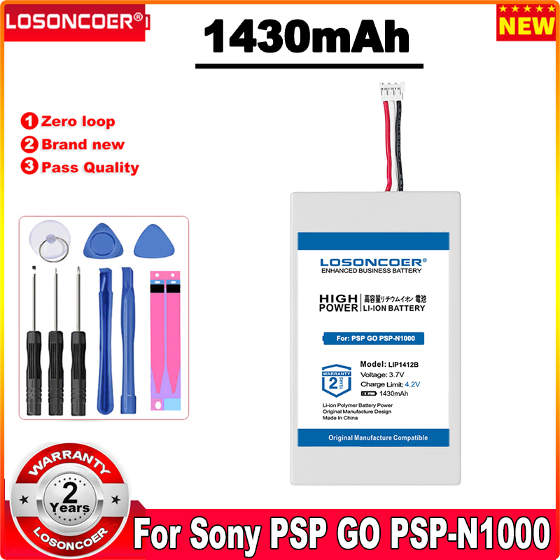 Losoncoer 1430Mah LIP1412B LIP1412 Batterij Voor Sony Psp Go PSP-N1000 N1001 N1002 N1003 N1004 PSP-NA1006 PSP-N100