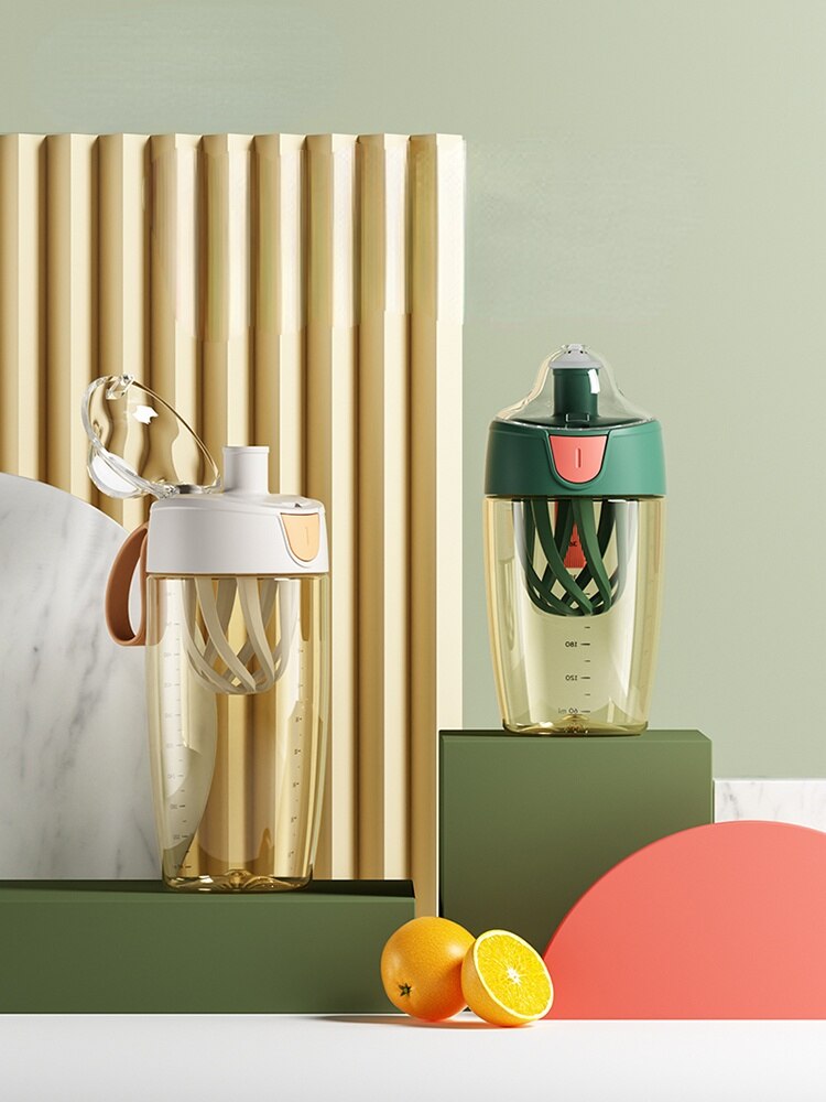 Sport Drink Bottle Shaker Protein Whey Water Vortex Gym Bottle Protein Shaker Slushy Butelka Na Wode Kitchen Accessories 50