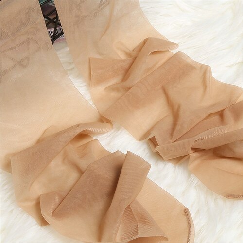 Collant 3D Ultra-fin T entrejambe taille basse-gao yao kuan sans apparence entièrement Transparent caché femmes Sexy chaussettes bout des pieds Transparent
